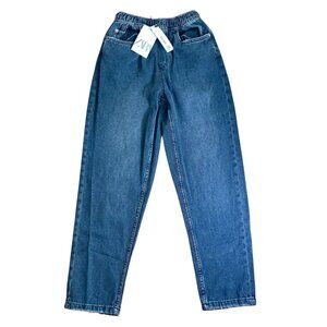 NEW Zara Loose Fit Denim Kids Size 13-14 in Black